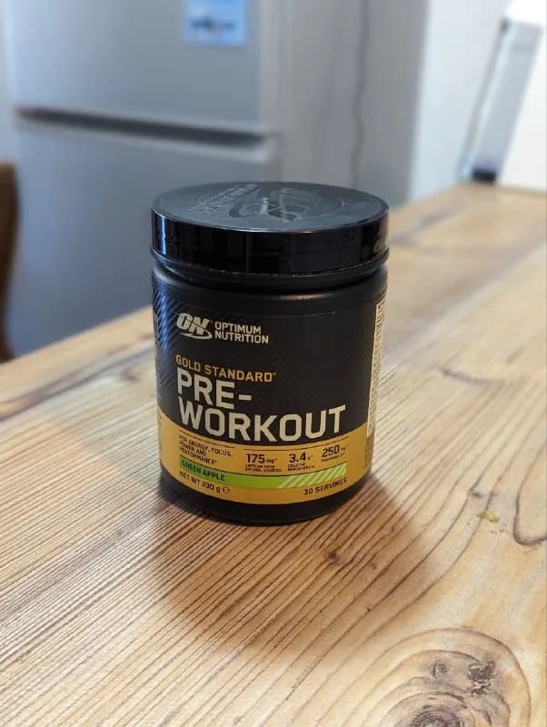 Optimum nutrition Gold. Использовано 20%, срок годности до 2024. Хороший предтреник с него не колбас — Тбилиси — 50 ₾