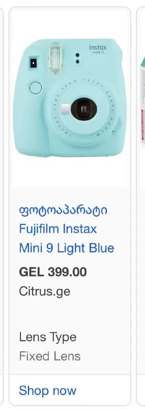 instax mini 9, полароид 📸 — Тбилиси — 399 ₾