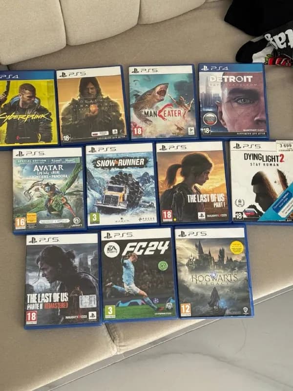 playstation 5 с большим количеством игр.игры есть на аккаунте и на дисках.Есть много дорогих игр тип — Батуми — 2 200 ₾