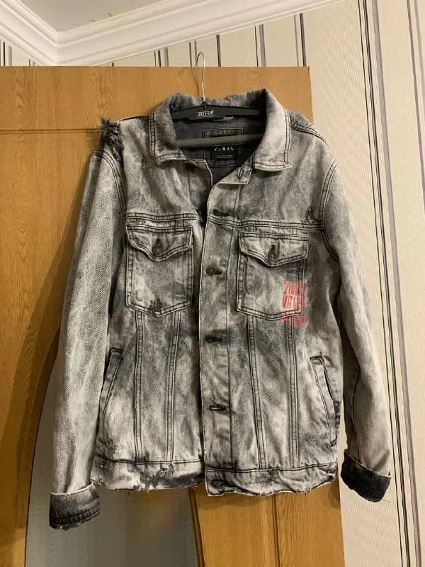 Джинсовая куртка Zara мужская унисекс размер M — Тбилиси — 100 ₾
