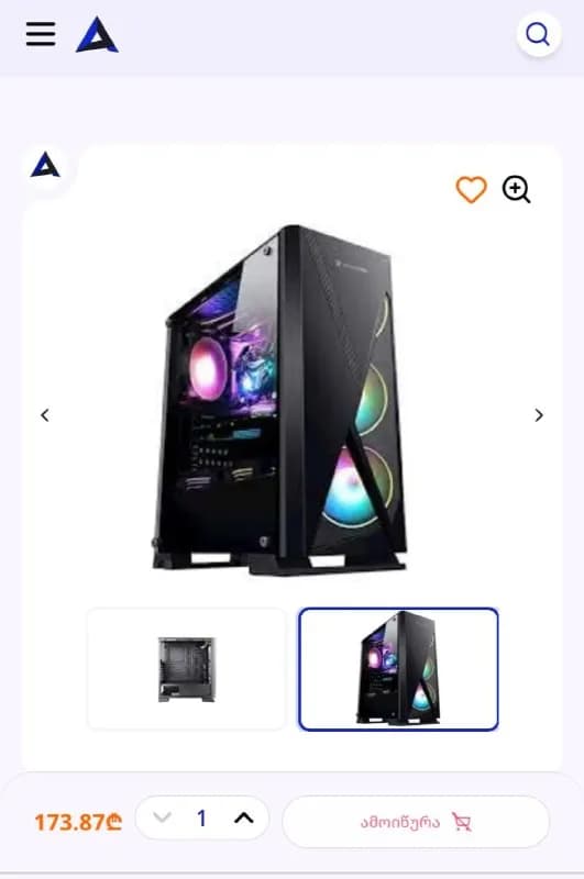 Корпус 2E Gaming CONDOR MidT — Батуми — 110 ₾