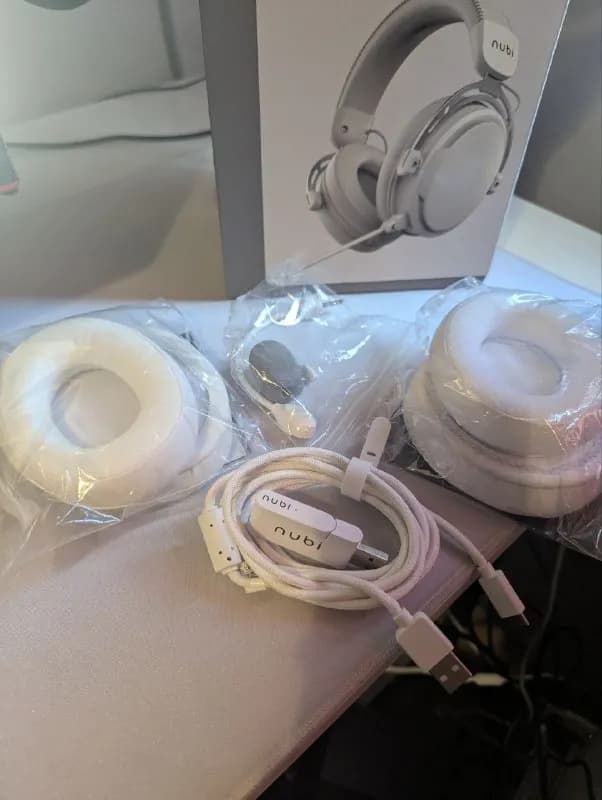 NUBI NH1 Pro Wireless White. — Батуми — 200 ₾
