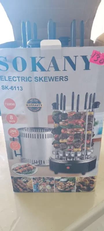 Sokany SK-[телефон]W, 8 шампуров) — Новая / в отличном состоянии — Батуми — 55 ₾