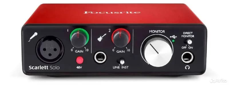 Focusrite Scarlett Solo 2nd Gen — Тбилиси
