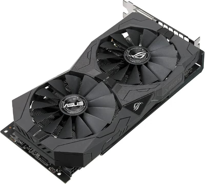 Asus ROG Strix RX 570 4Gb, в очень хорошем состоянии, обслужена — Тбилиси