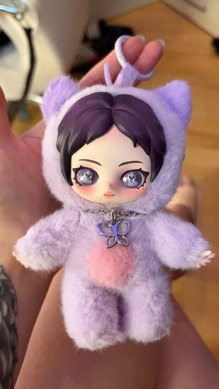 AESPA Fluffy Club — Winter Plush Pendant — Тбилиси — 100 ₾