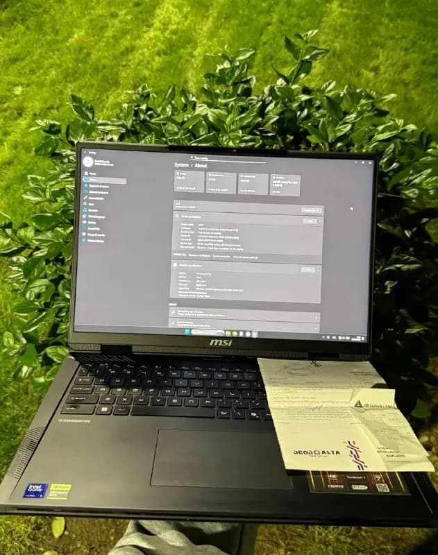 MSI Raider 18 HX AI A2XW — Тбилиси — 10 000 ₾