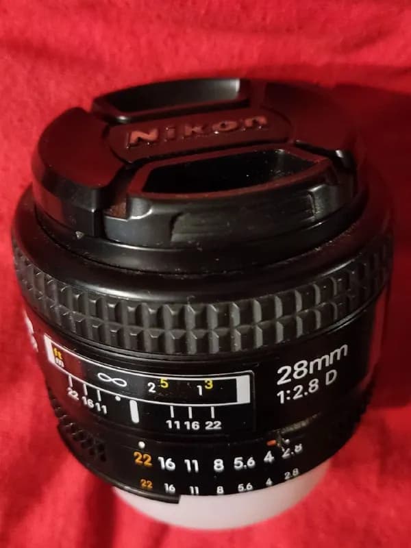 3) широкоформатный светосильный объектив Nikkon 28 mm 1:28 фикс 45 gel. — Тбилиси — 45 ₾