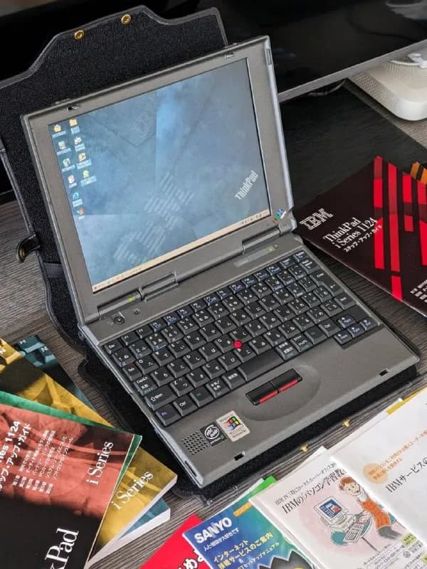 IBM ThinkPad i-Series [телефон], Japan) — редкий японский субноутбук, в коллекционном состоянии и с — Тбилиси — 250 ₾