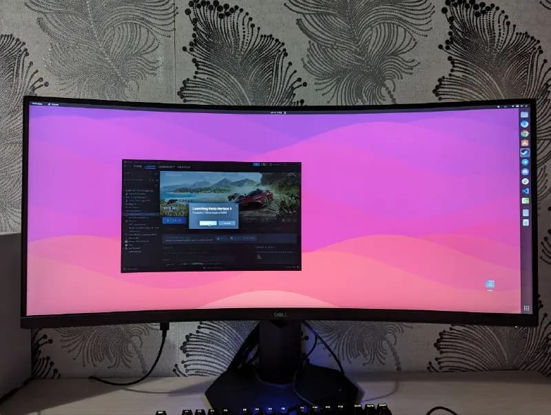 1) монитор Dell 34 Curved S3422DWG 144hz — Тбилиси — 1 300 ₾