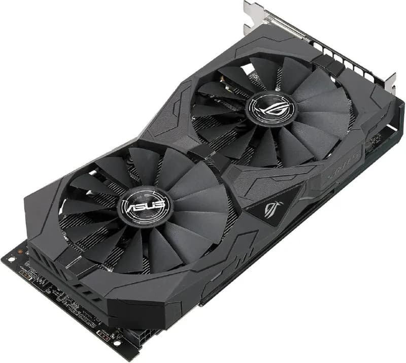 Asus ROG Strix RX 570 4Gb, в очень хорошем состоянии, обслужена, можно будет проверить, могу привезт — Тбилиси