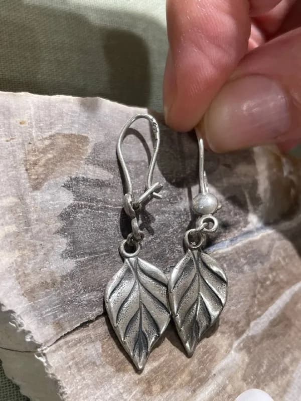 Серьги серебро винтаж — Батуми — 90 ₾