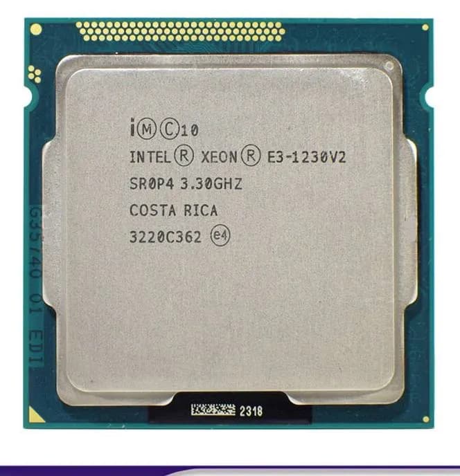 Xeon E3-1230v2 LGA1155(аналог i7-3770S) энергоэффективный процессор под B чипсет — Тбилиси