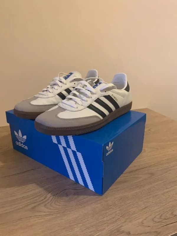 Adidas samba. Us 11, EU45. По факту в идеальном состоянии, купил пару дней назад, надел один раз и п — Тбилиси — 250 ₾