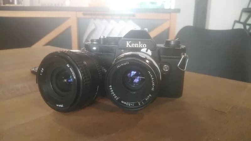 Kenko KF-1n с титановыми шторками и функцией двойной экспозиции в отличном рабочем состоянии всего з — Тбилиси — 400 ₾