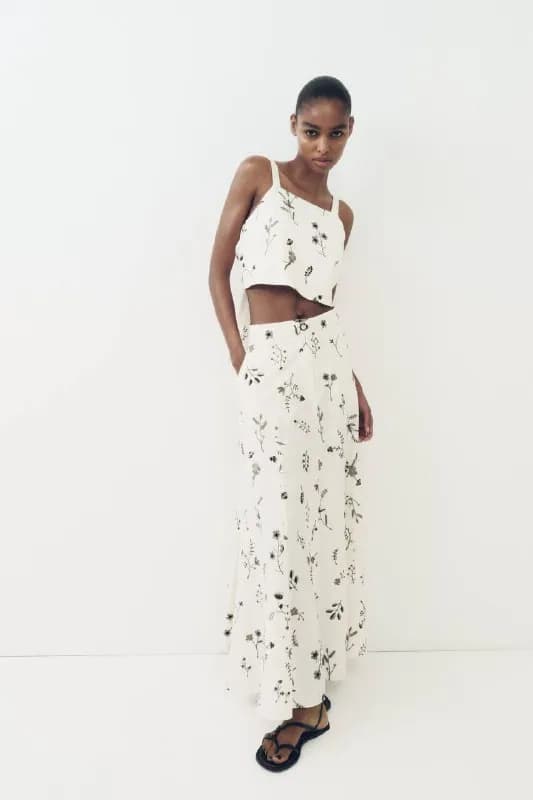 Zara с вышивкой (юбка + топ), с бирками — 200 лари — Тбилиси — 200 ₾