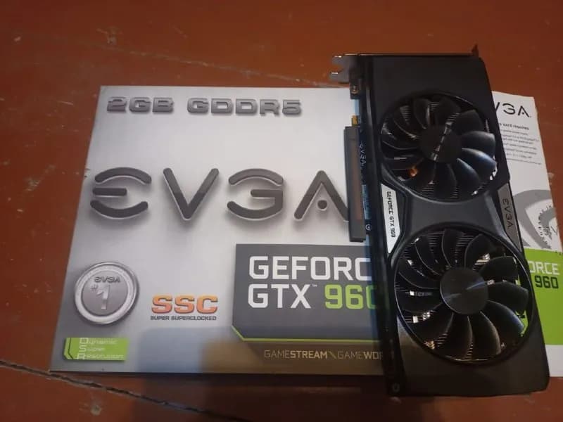 EVGA Nvidia GeForce GTX 960 SSC GAMING ACX 2.0+ 2GB GDDR5 — Тбилиси — 5 200 ₾