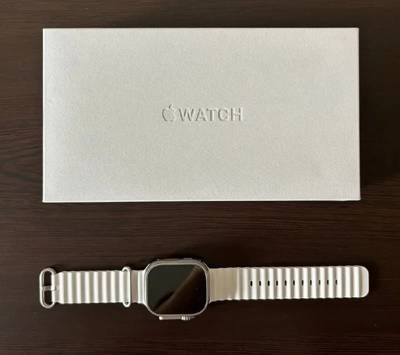 Apple Watch Ultra GPS + Cellular, 49 mm, Natural, White Ocean Band🍎 — Тбилиси — 1 900 ₾