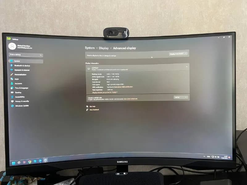Samsung Odyssey G5 27 2k 165hz — 650 lari — Тбилиси — 650 ₾