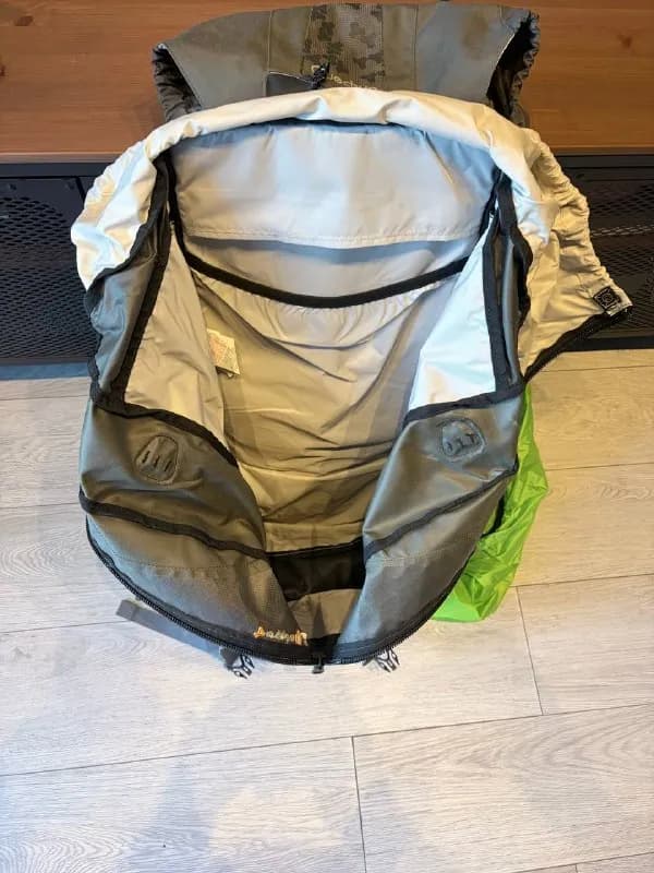 1. Туристический каркасный рюкзак Quechua Forclaz Simbium 4 7Ол+1Ол + чехол от дождя — Батуми — 200 ₾
