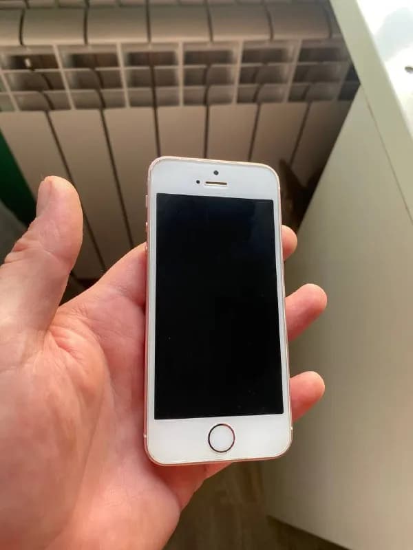 SE — полностью рабочий, не плохое состояние корпуса, оригинальный экран, touch id работает. — Тбилиси — 150 ₾