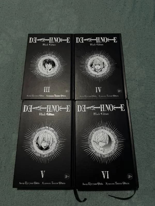 Death note black edition), 3-6 тома цена 80 лари — Тбилиси — 80 ₾
