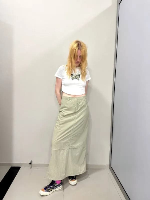 1) юбка длинная — ASOS — размер S-M — 40 лари — пару раз надела — Тбилиси — 40 ₾