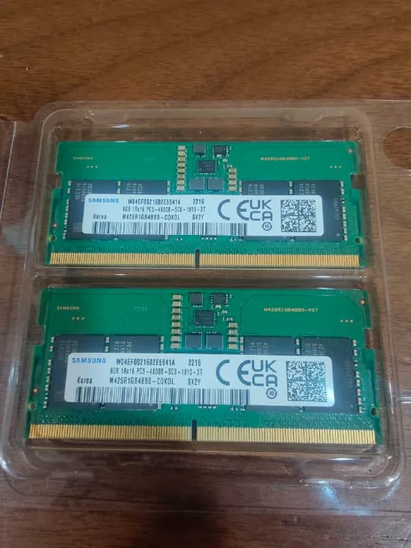 2 планки Самсунг ddr 5 8×2gb, 2 за 130 лари — Тбилиси — 130 ₾