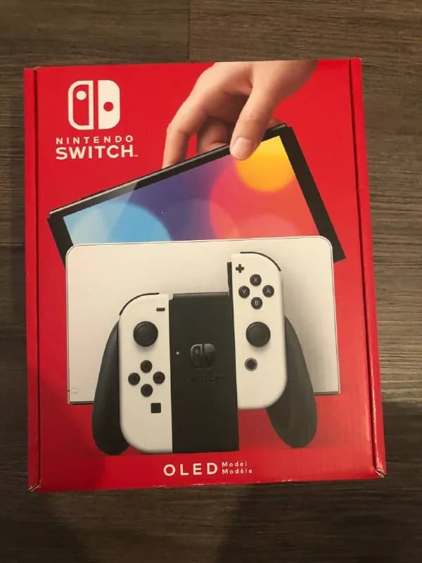 Nintendo Switch OLED, абсолютно новый, коробка не вскрывалась, куплен в Австрий — Тбилиси — 700 ₾