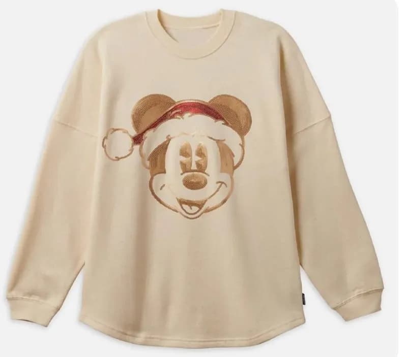Disney World Christmas Holiday 2022 Santa Mickey Glitter Spirit Jersey привезена из США. — Тбилиси — 220 ₾