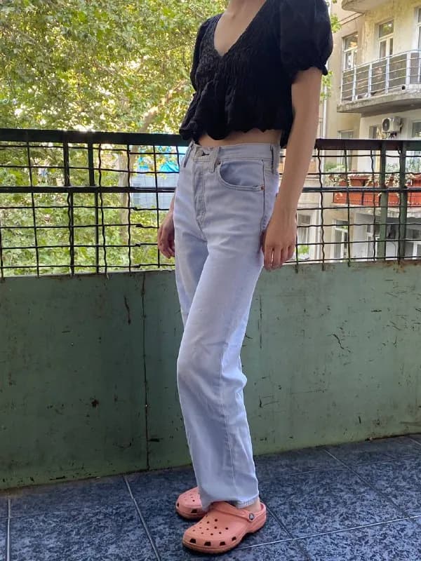LEVIS STRAIGHT джинсы, 25 — Тбилиси — 90 ₾
