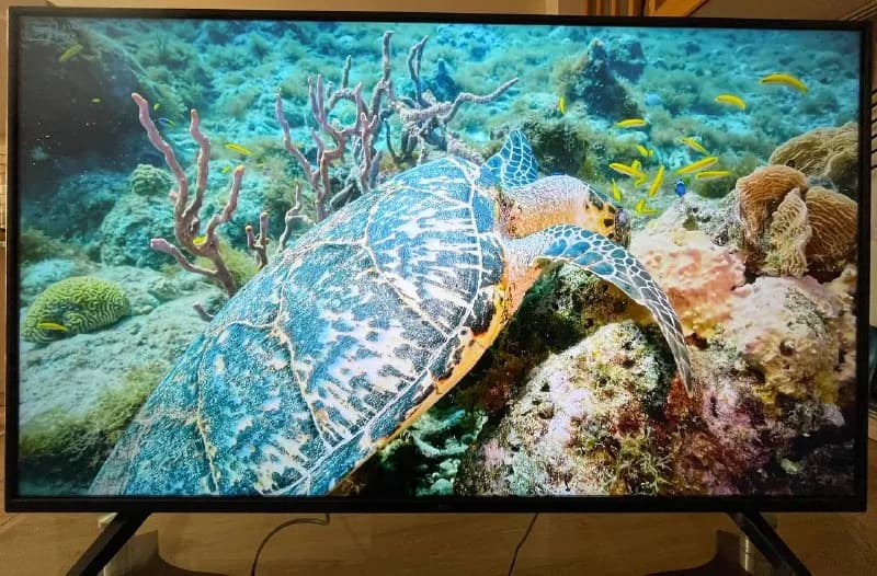 1. Телевизор LG 50UQ70 4K 50 дюймов HDR 60 Hz. Состояние идеальное, на гарантии — Тбилиси — 850 ₾