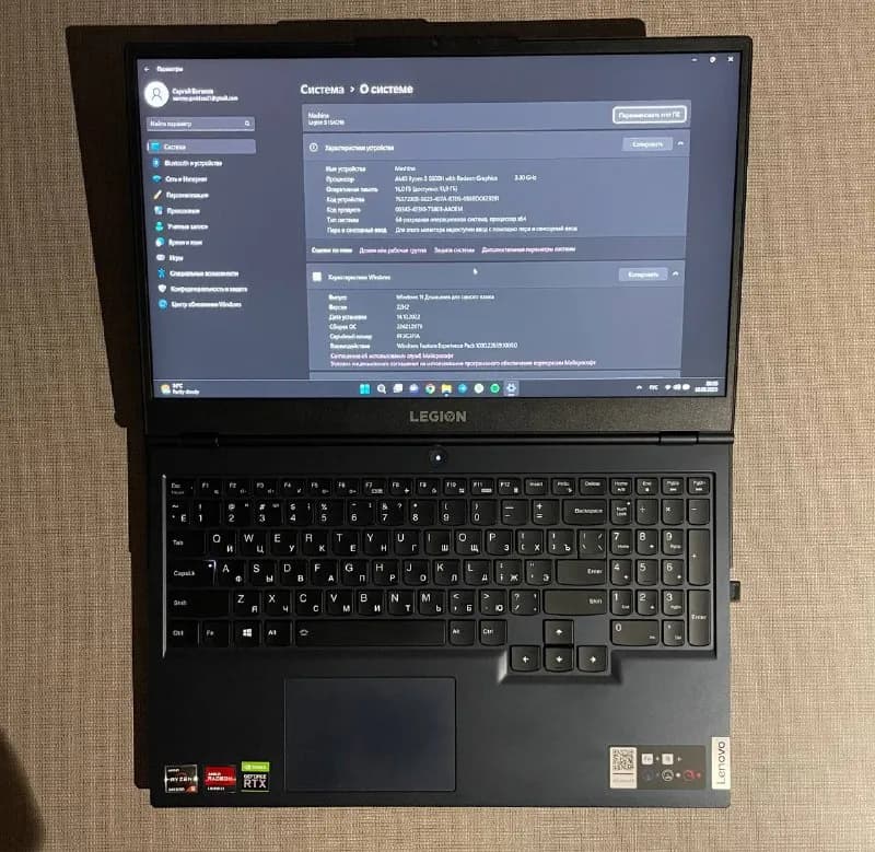 Lenovo legion 5. — Тбилиси — 2 800 ₾