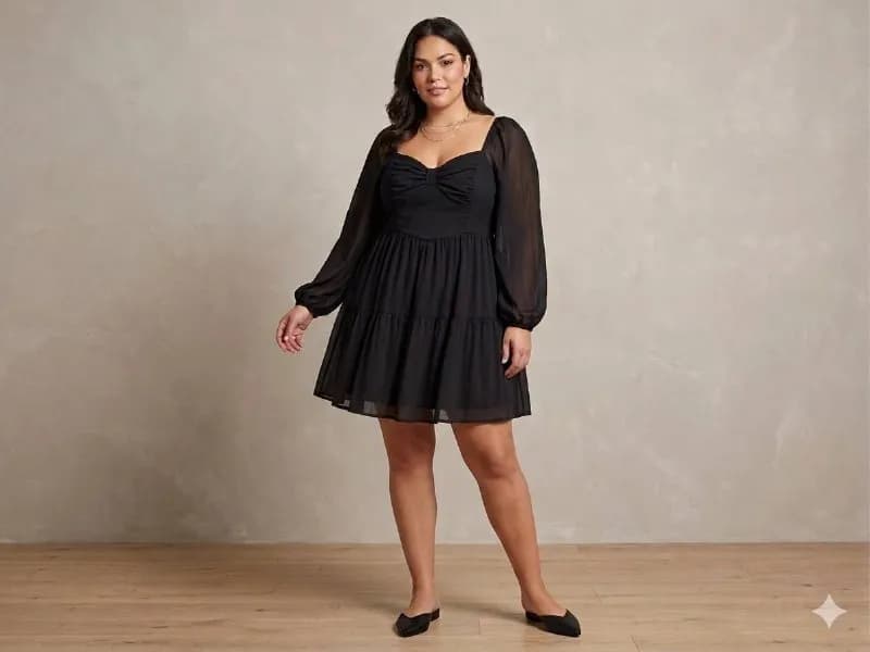 Платье шифон, состояние нового, — Батуми — 30 ₾