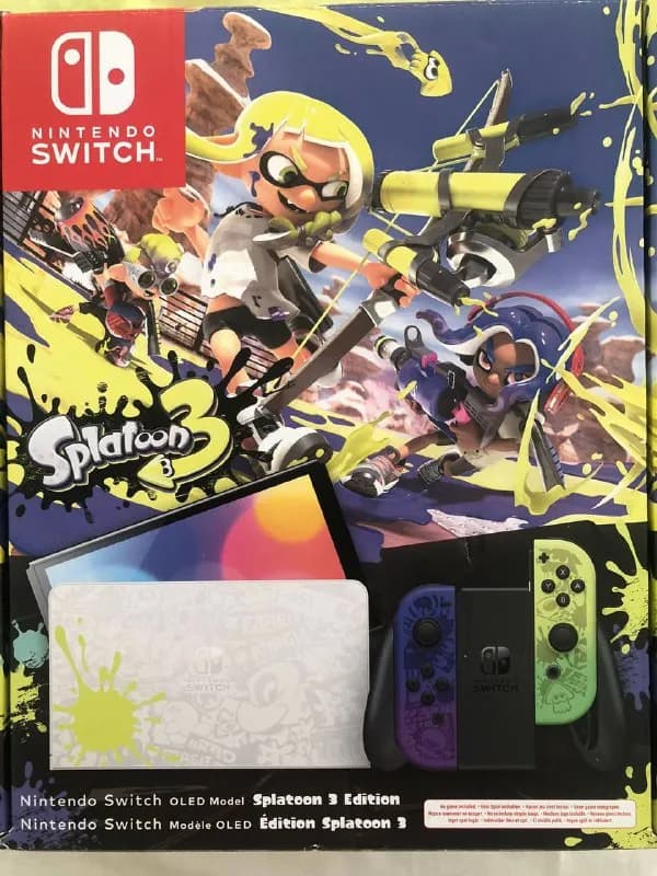 Nintendo Switch OLED (650gel), и Nintendo Switch OLED «splash”(850 gel) абсолютно новые, коробка да — Тбилиси — 650 ₾