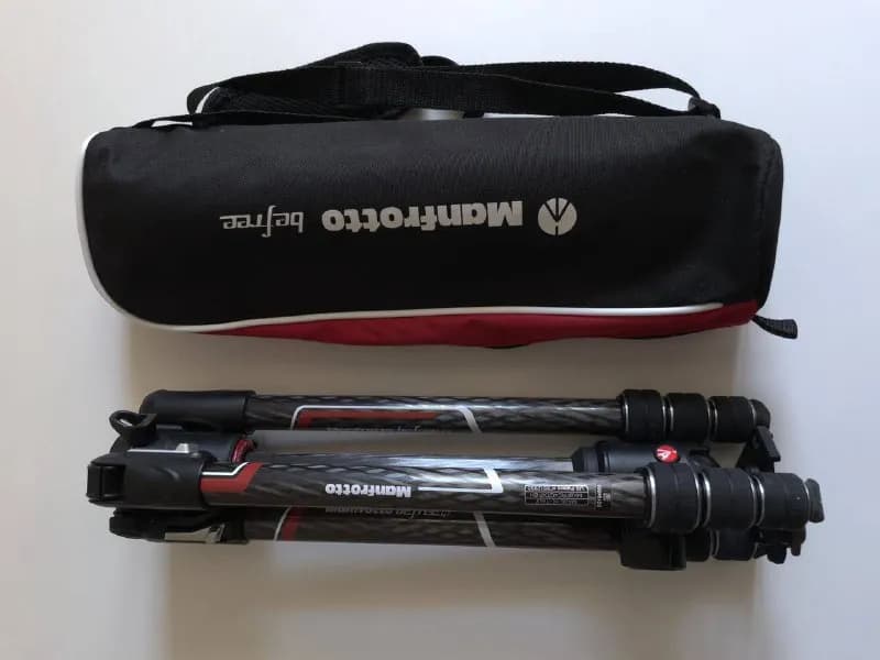 Manfrotto Befree GT XPRO Carbon (MKBFRC4GTXP-BH), черный/серебристый, в отличном состоянии, использо — Тбилиси — 1 000 ₾