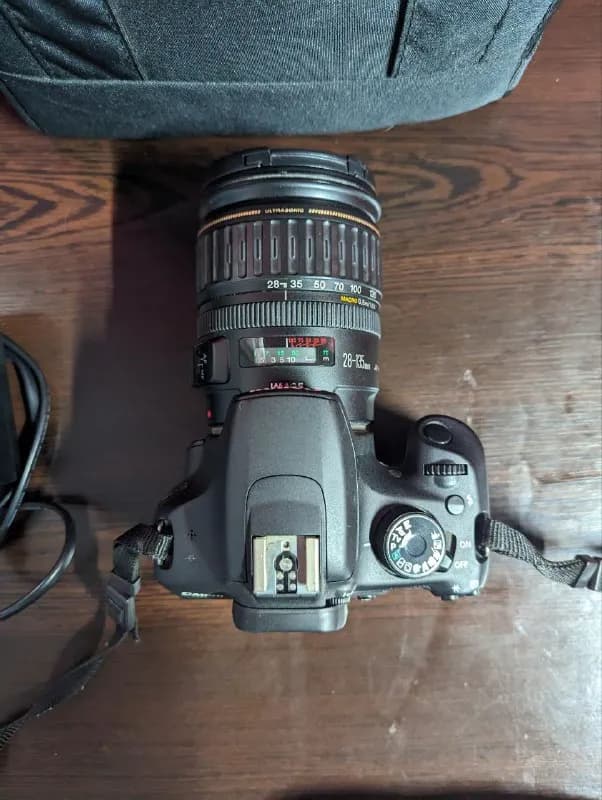 Canon 1200d объектив 28-135мм в идеальном состоянии пробег 8000 фото 400 лари — Тбилиси — 400 ₾