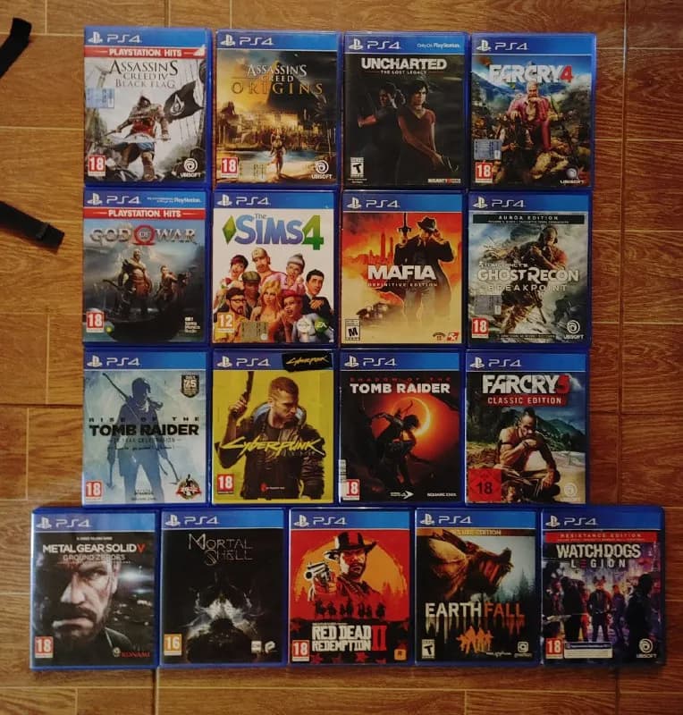 playstation 4 — 5, также возможен обмен на другие игры — Тбилиси