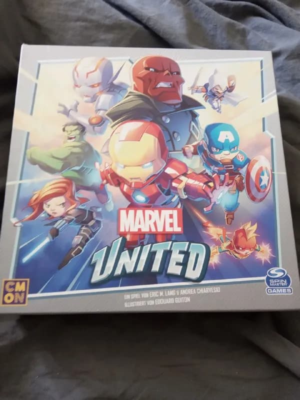 Marvel United на немецком языке, 100 gel. Играно 5 раз. Состояние картона отличное, миниатюры покраш — Тбилиси — 100 ₾