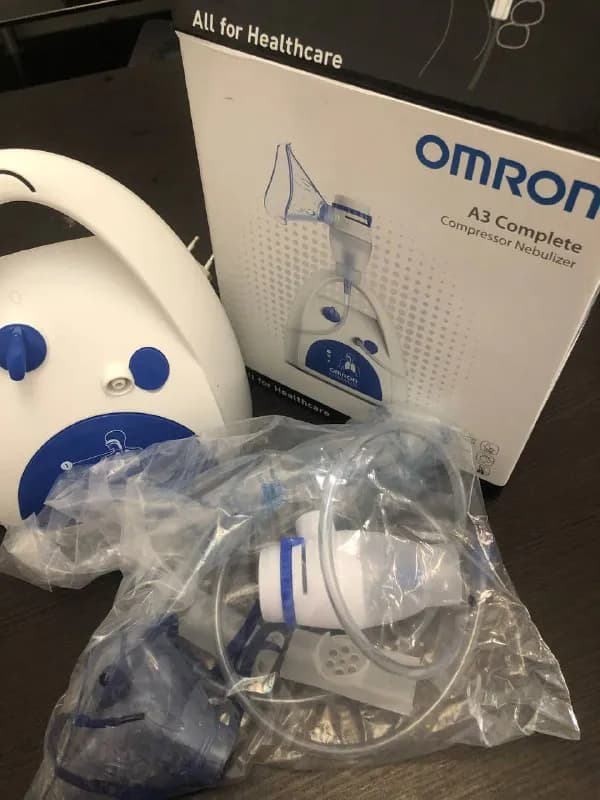 Omron A3 ингалятор компрессорный покупали в Аверси за 169ლ, а продаём за 50ლ — Тбилиси