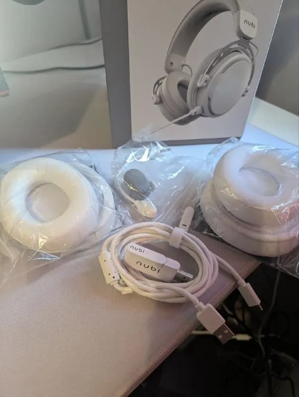 NUBI NH1 Pro Wireless White. — Батуми — 180 ₾