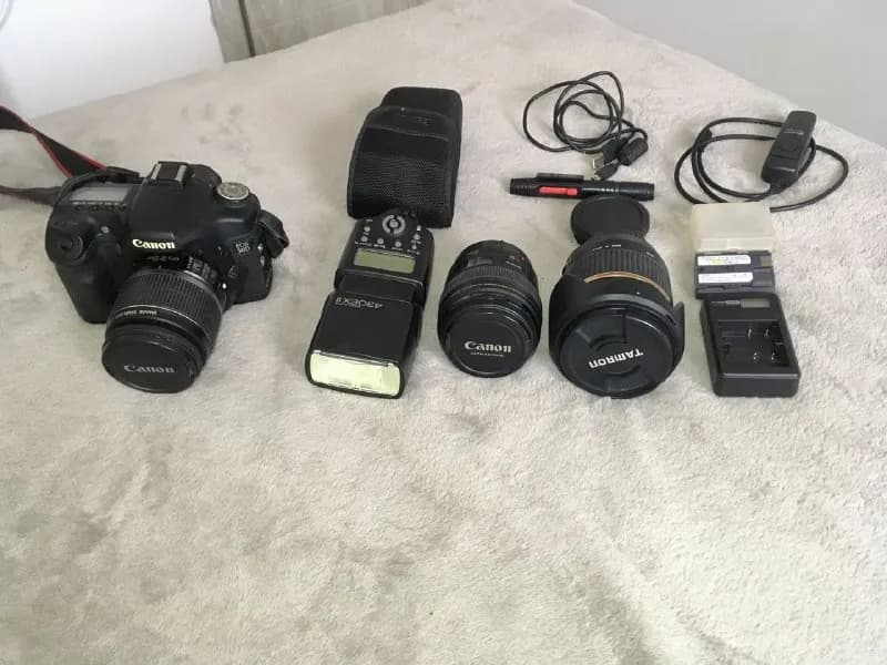 Canon EOS 50D + 3 Объектива, Вспышка, пульт, LensPen — Тбилиси — 175 $