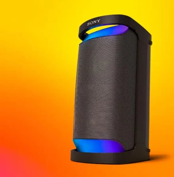 bluetooth-колонку Sony SRS-XP500. Выходная мощность 100 Вт, два НЧ- и два ВЧ-спикера (14 и 5 см). — Тбилиси — 370 ₾