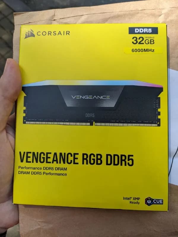 DDR5 CORSAIR VENGEANCE 2×16Gb (32Gb 6000Mhz) — Тбилиси — 200 ₾
