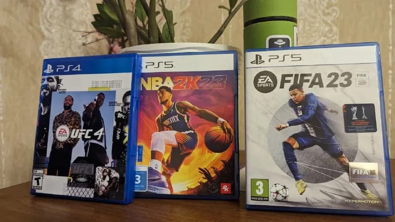 PS4/PS5: FIFA 23, NBA 23, UFC 4. 90 лари за все три. — Тбилиси — 500 ₾