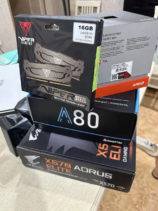 ryzen 9 3900×12 ядер 24 потока — 800 лари — Тбилиси — 800 ₾