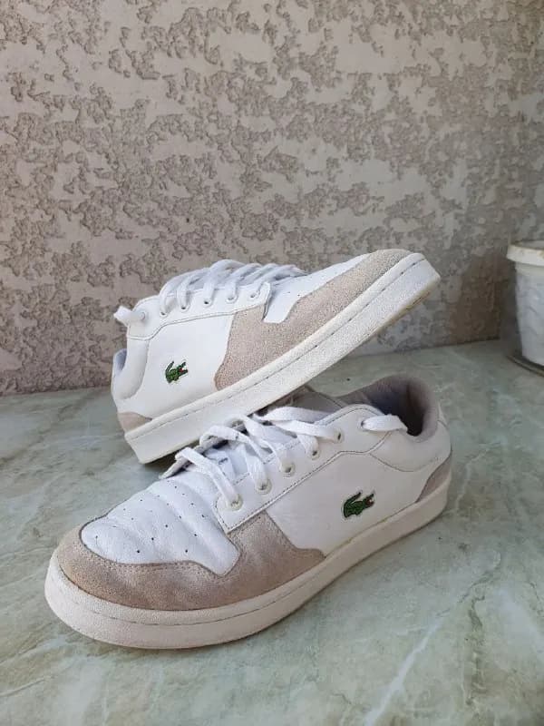 1. Кеды LaCoste кожаные 42р 100 лари — Тбилиси — 100 ₾
