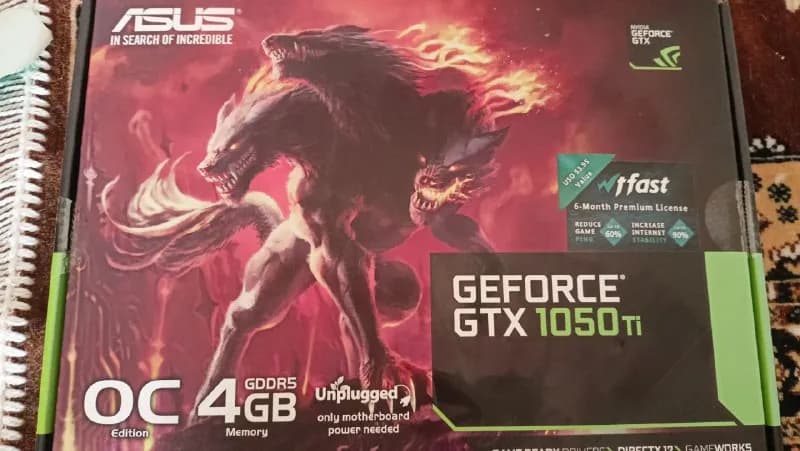 GTX 1050TI CERBERUS OC EDITION — Тбилиси — 300 ₾