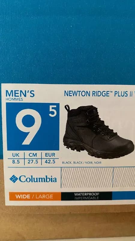 Columbia (Men’s Newton Ridge Plus Ii Suede Waterproof Hiking Boot) — Тбилиси — 260 ₾