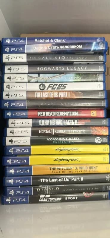 ps4/ps5 из собственной коллекции — Тбилиси